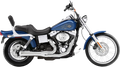2:1 Exhaust - Chrome - Megaphone - Short - '91-'05 FXD
