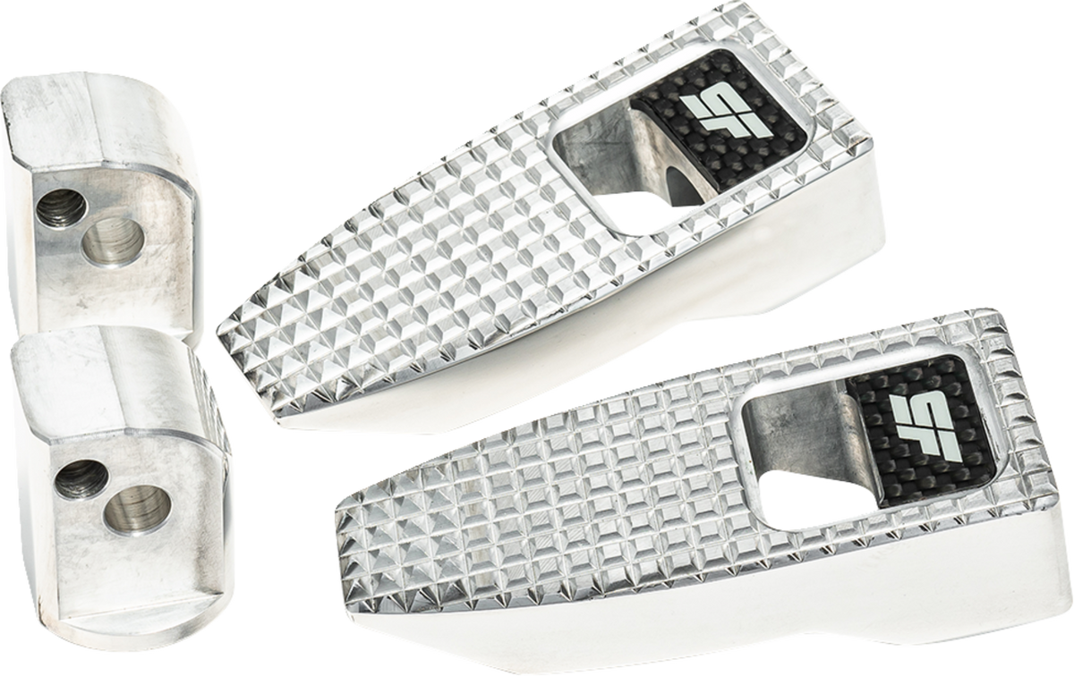 Speed Pegs - Silver Polished - Rear