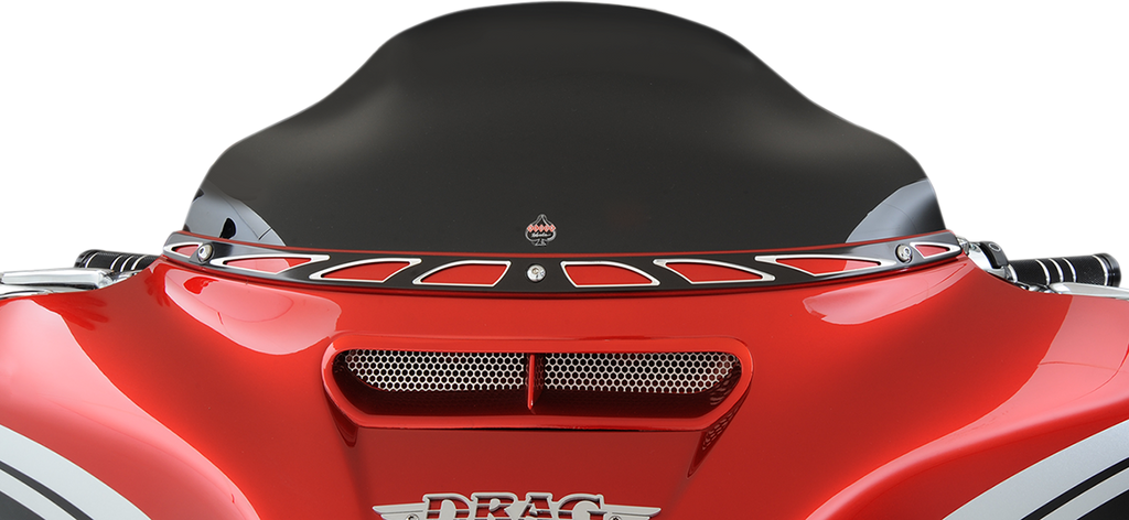 Flare® Windshield - 6-1/2" - Black - '14-'25 FLH