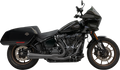 2-into-1 Road Rage III Exhaust System - 49-State - Black