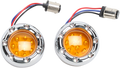 LED Light Kit for Factory Turn Signal Housing - Amber/White - Chrome