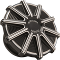 Vented Gas Cap - 10 Gauge - Black Machined Accents