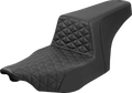 Step-Up Seat - Tri-Gripper - Black - FLH/FLT '23-'25