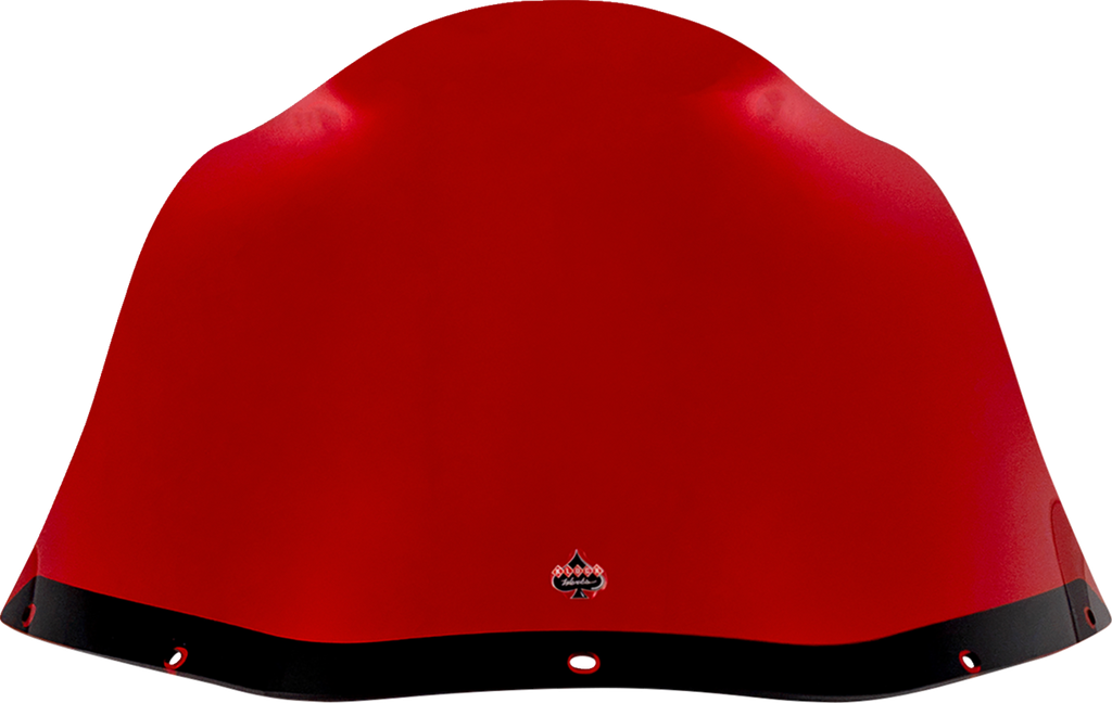 Kolor Flare® Windshield - 12-1/2" - Red - Saddlemen S-RT Fairing