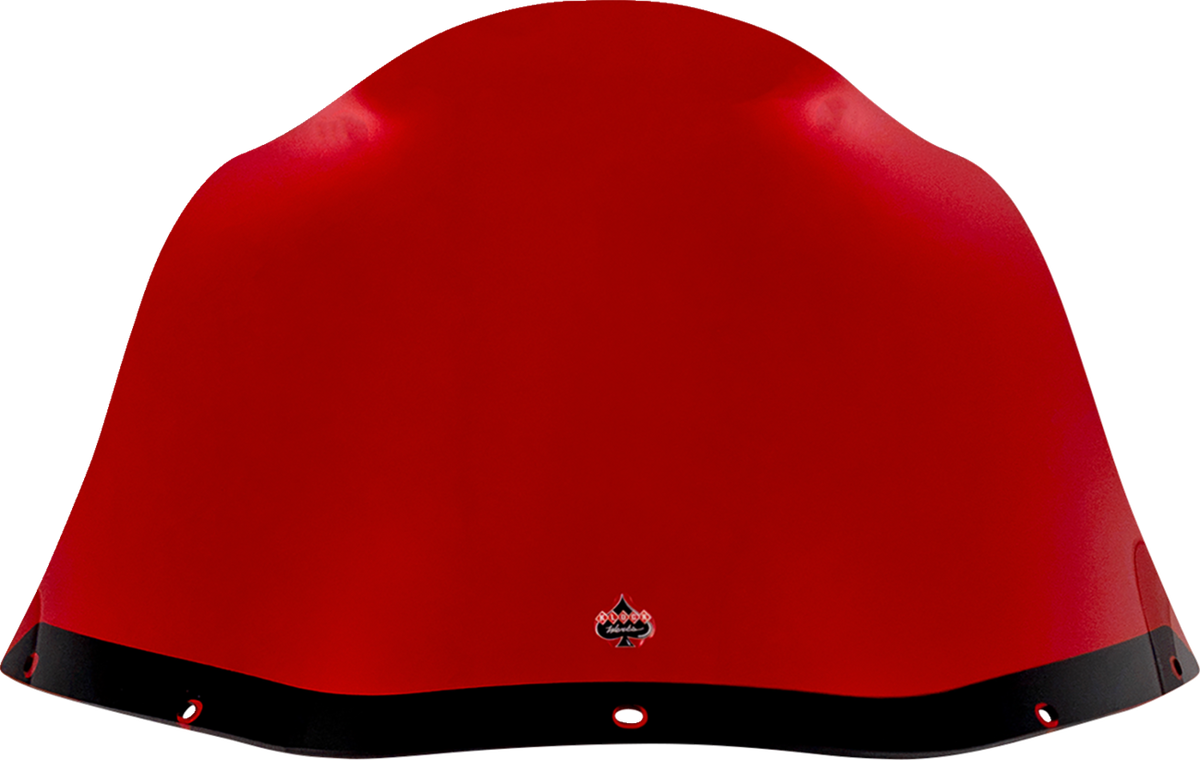 Kolor Flare® Windshield - 12-1/2" - Red - Saddlemen S-RT Fairing