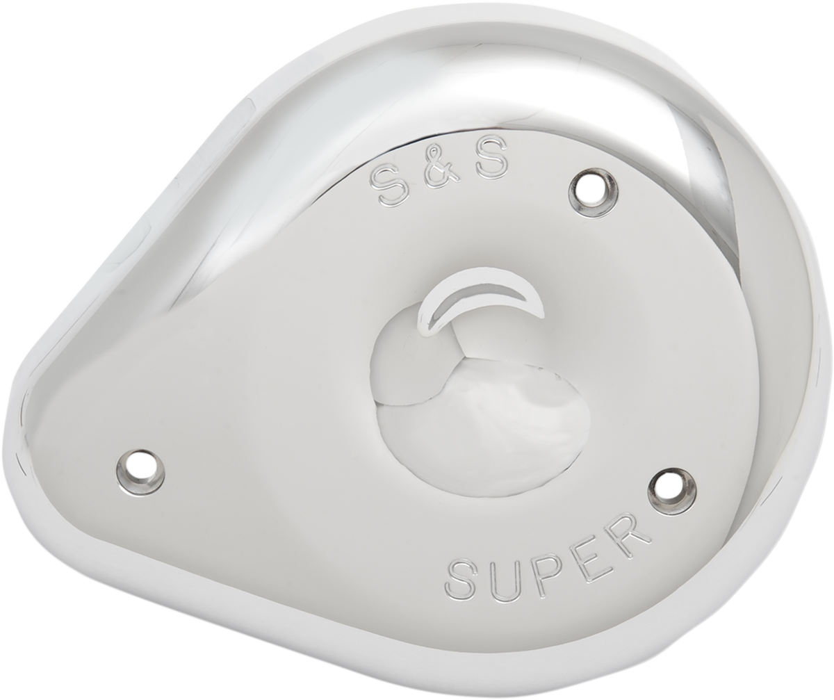 Teardrop Air Cleaner Cover - Chrome