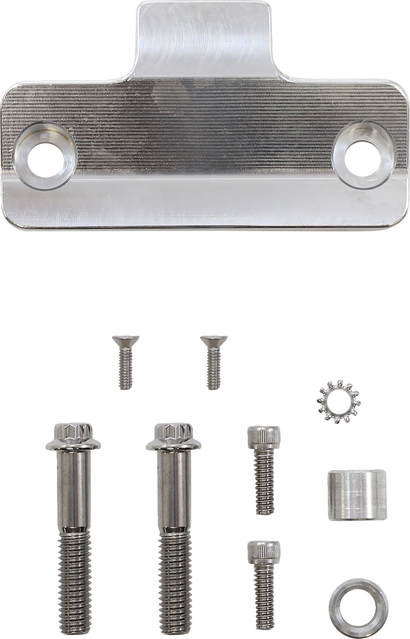 Gauge Mount - Single - Unfinished - HD Softail/Touring/Trike '18-'22