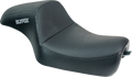 Drifter Seat - Gray Logo - Black Vinyl w/ Slipstop - Carbon Fiber - XL '04-'22