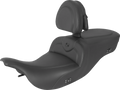 Heated RoadSofa™ Seat - With Backrest - Black W/Black Stitching