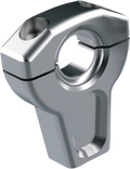 Handlebar Riser Kit - Straight - 1" Clamping - 2-1/2" Rise - Raw