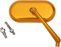 Mirror - Side View - Oval - Gold - Right
