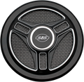 Air Cleaner Cover - Triple-Spoke - Black