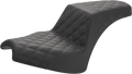 Step-Up Seat - Full Lattice Stitch - Black - Chief