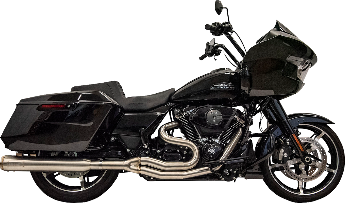 2-into-1 High Horsepower Exhaust System - Stainless Steel - 