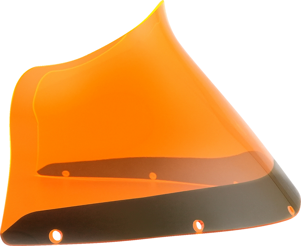 Ice Flare® Windshield - 9" - Orange Ice - FXRP Fairing
