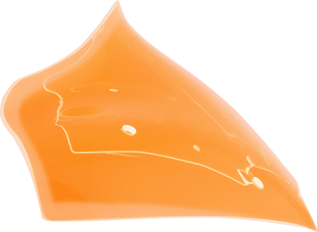 Ice Flare® Windshield - 8" - Orange Ice - '23-'26 FLTRX/FLTRT