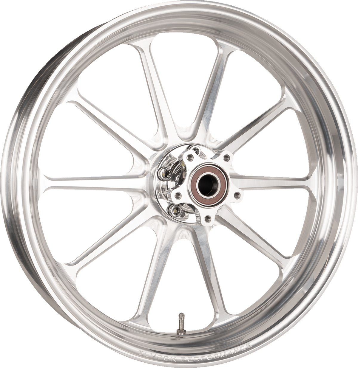 Wheel - Track Pro - Rear - Single Disc/with ABS - Machined - 17x6