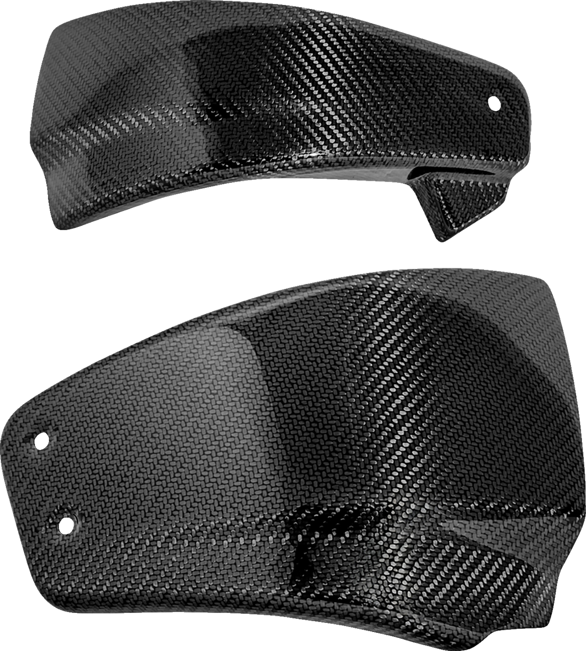 Side Covers - Carbon Fiber/Gloss - HD Softail '18-'24