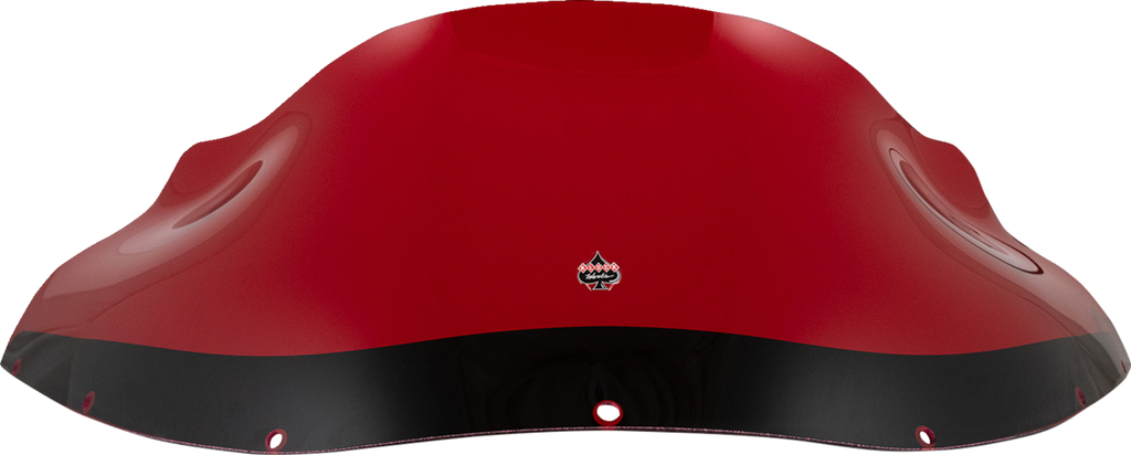 Kolor Flare® Windshield - 9" - Red - FXRP