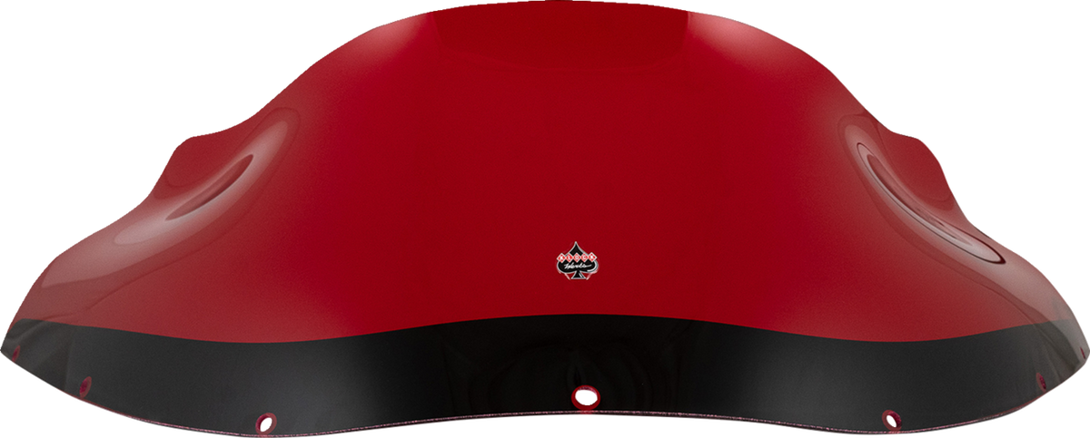 Kolor Flare® Windshield - 9" - Red - FXRP