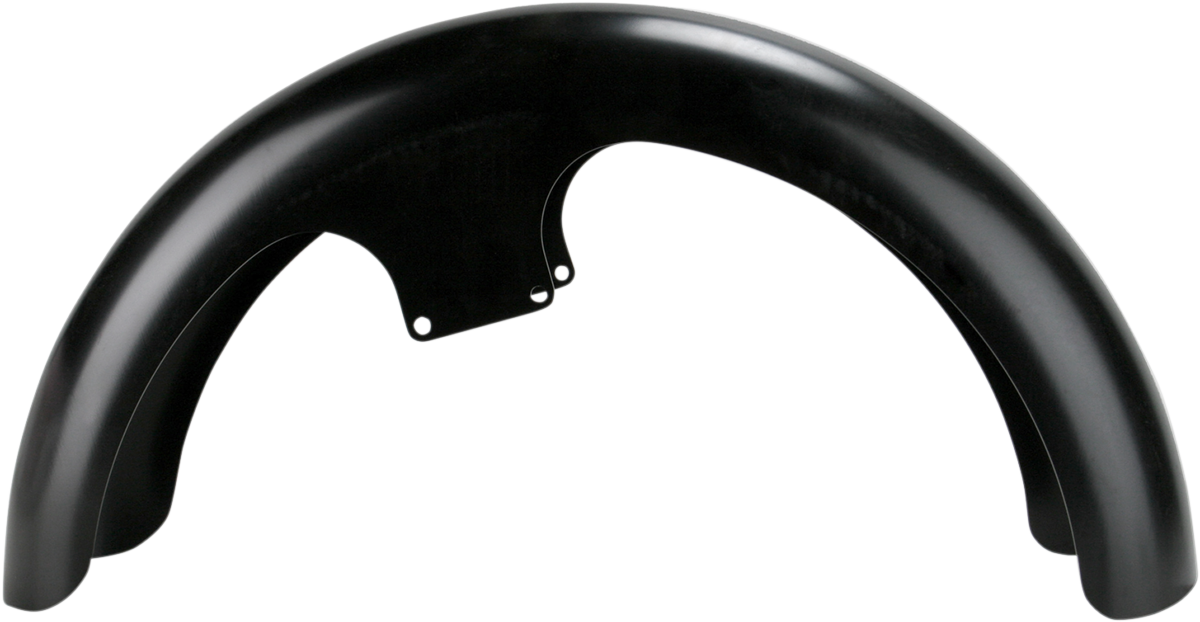 Wrapper Front Fender - Black - 21" Wheel - HD Softail