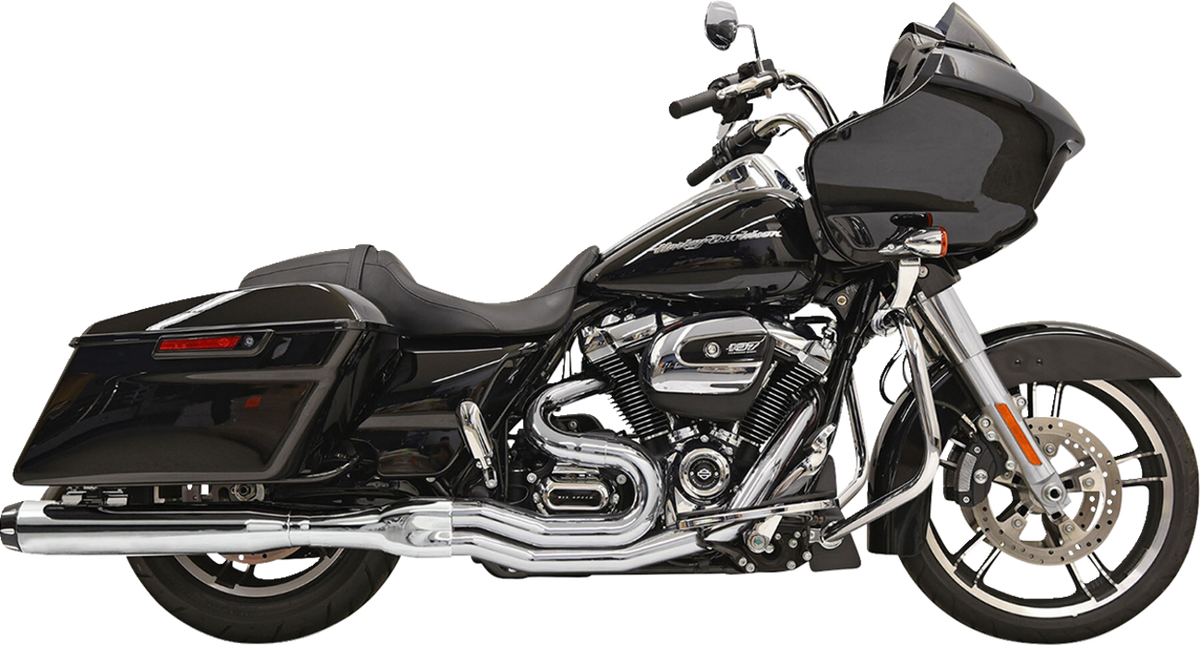2-into-1 Exhaust System - 49-State - Chrome