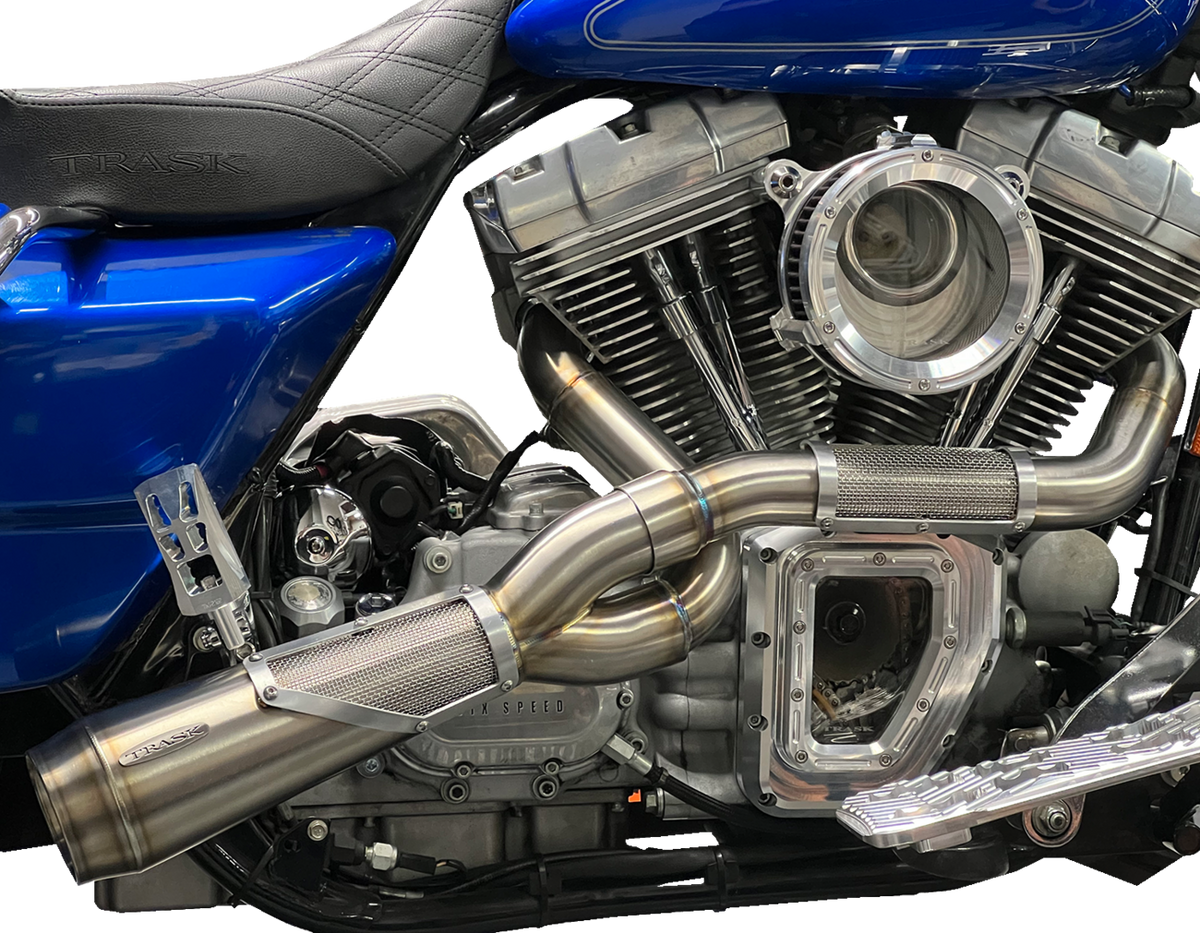 2-into-1 Big Sexy Exhaust System - Raw Stainless Steel