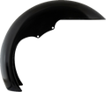 Level Front Fender - Black - 16"-19" Wheel - HD Touring