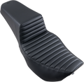 Step-Up Seat - Front Tuck-n-Roll - Black - FLHR/FLHX