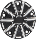 Points Cover - 10 Gauge - 5 Hole - Black Anodized - '99-'17 Twin Cam