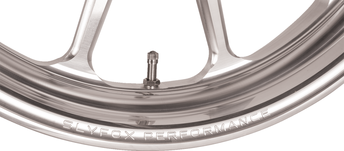 Wheel - Track Pro - Front - Dual Disc/with ABS - Machined - 17x3.5