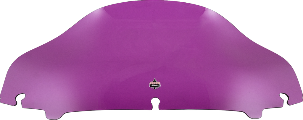 Kolor Flare® Windshield - 6-1/2" - Purple - '14-'25 FLH/FLHT/FLHX