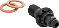 Banjo Bolt with Bleeder - 10 mm - Black