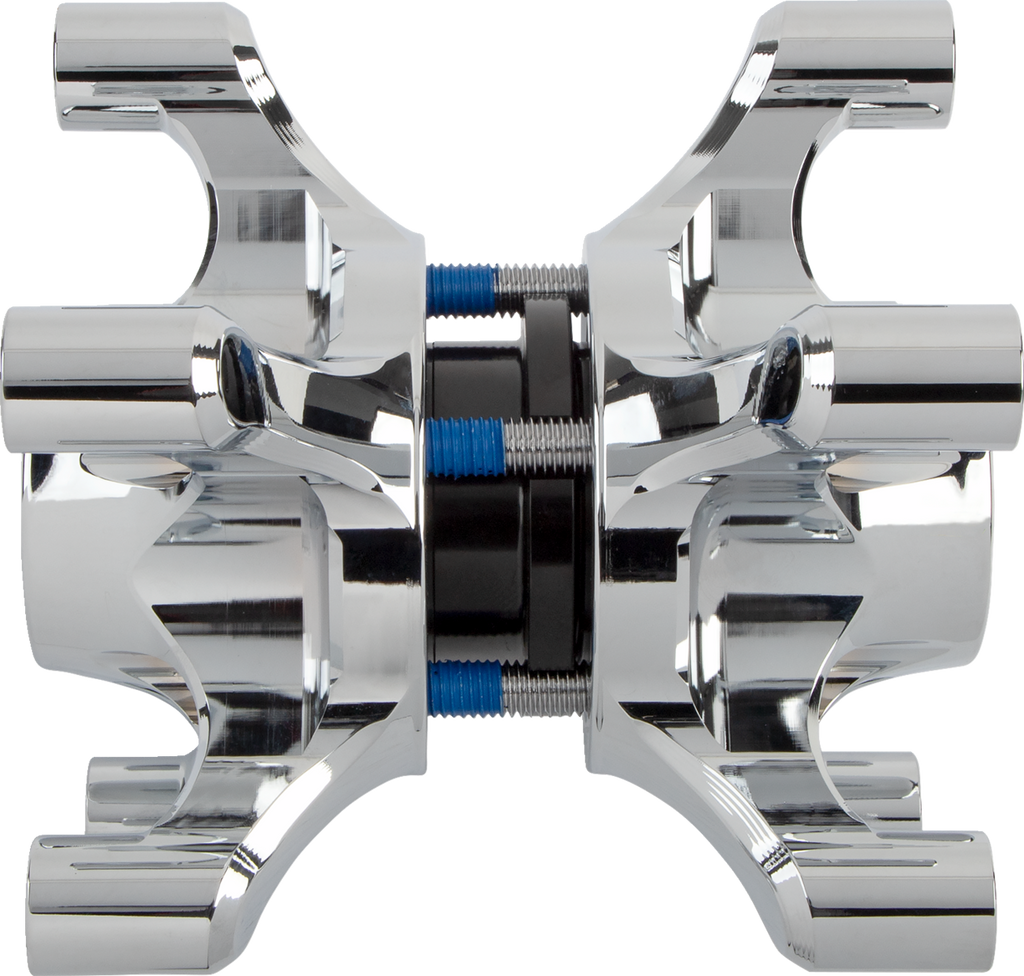 Spider Hub - Dual Disc - Front - Chrome