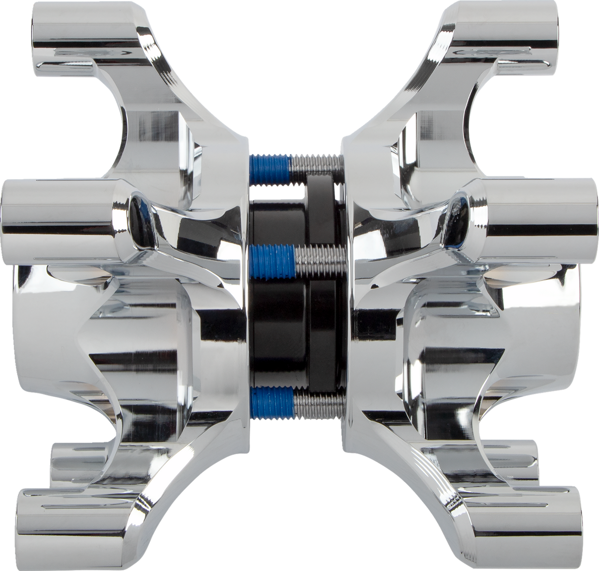 Spider Hub - Dual Disc - Front - Chrome