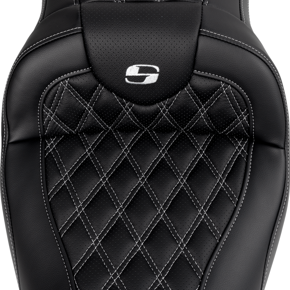 Roadsofa™ Seat - with Backrest - Silver Stitch - FL '08-'23