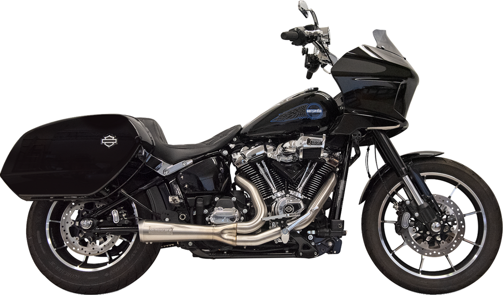 2-into-1 Ripper Exhaust System with Megaphone Muffler - Stai
