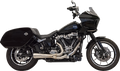 2-into-1 Ripper Exhaust System with Megaphone Muffler - Stai