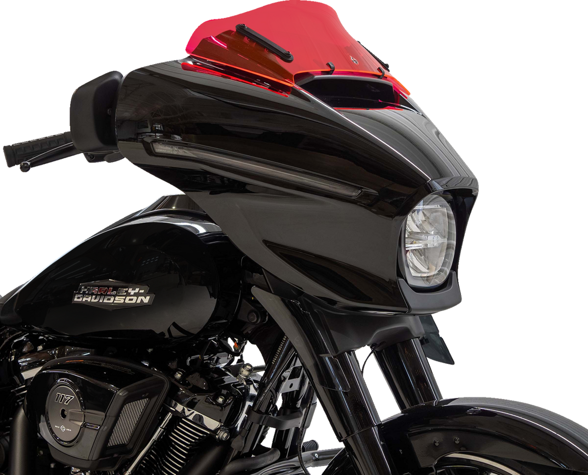 Ice Flare® Windshield - 6-1/2" - Pink Ice - '23-'26 FLHX/FLHLT