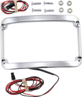 License Plate Frame - Lighted - Chrome