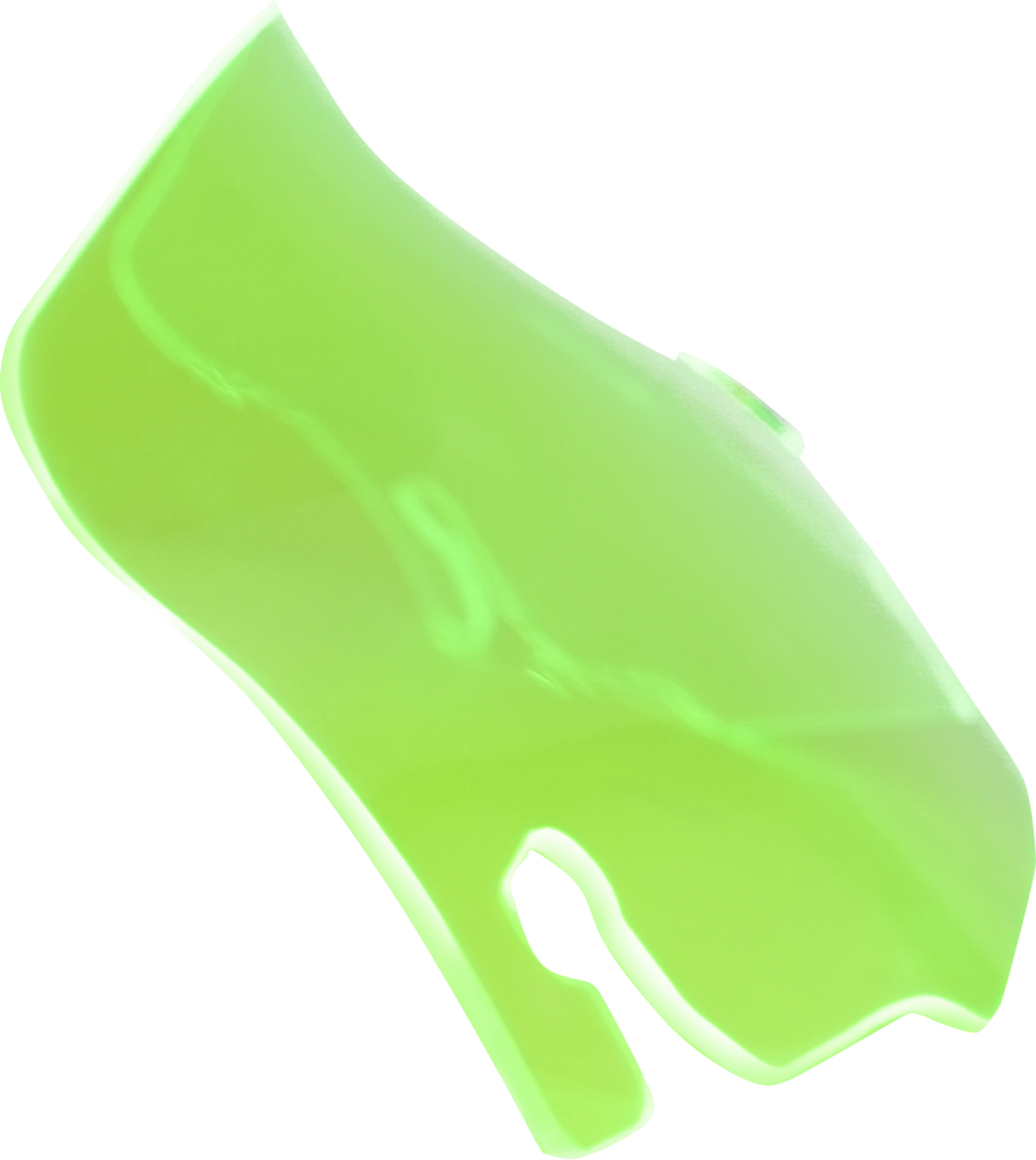Ice Flare® Windshield - 3-1/2" - Green Ice - '96-'13 FLHT/FLHX
