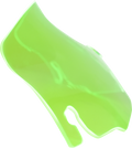 Ice Flare® Windshield - 3-1/2" - Green Ice - '96-'13 FLHT/FLHX