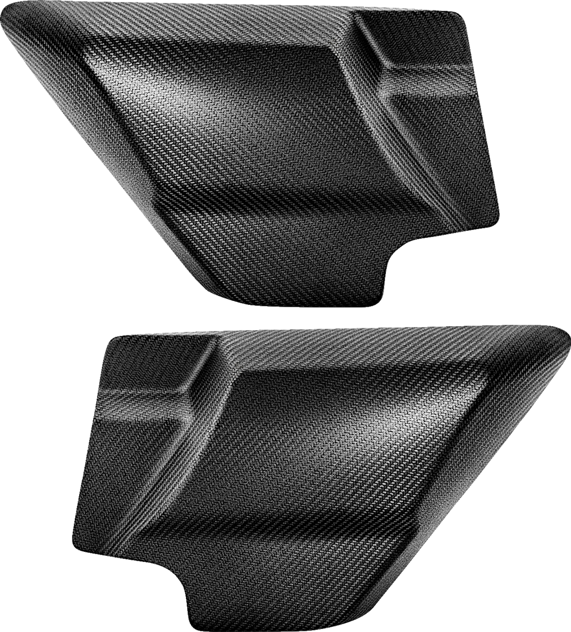 Side Covers - Carbon Fiber/Matte - HD Touring '09-'24