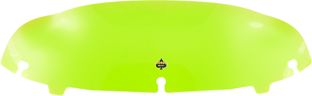 Ice Flare® Windshield - 4" - Green Ice - '14-'25 FLHT/FLHX