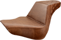 Step-Up Seat - Rear Lattice Stitch - Brown - FL/FX '18-'24