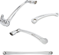 Deep Cut Foot Control Kit w/ Toe Shifter - Chrome