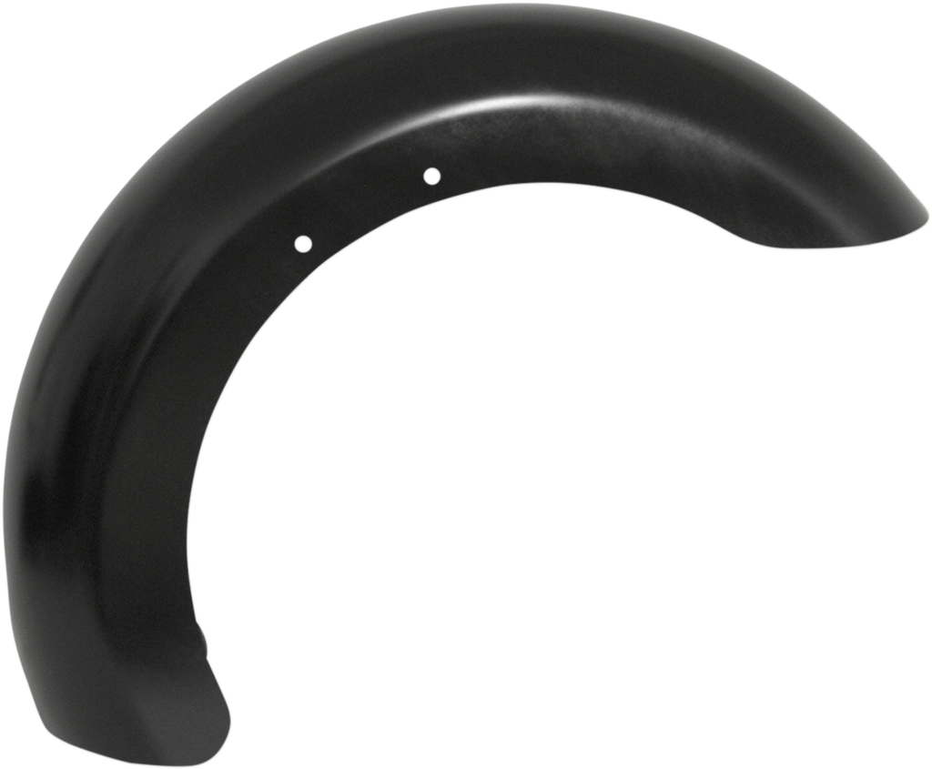 Roller Front Fender - Black - 18" - HD Softail