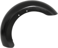 Roller Front Fender - Black - 18" - HD Softail
