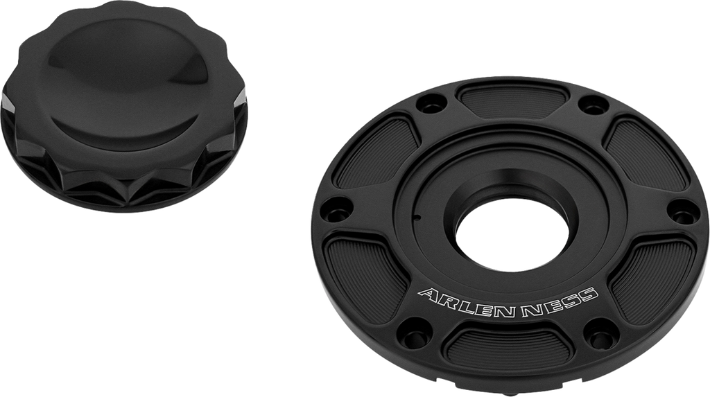 12 Point Gas Cap - All Black