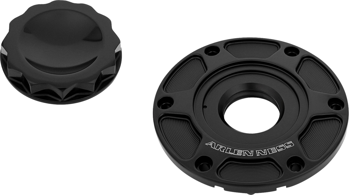 12 Point Gas Cap - All Black